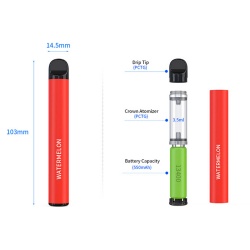 800 puffs 550mah 3ml disposable device-16 flavour