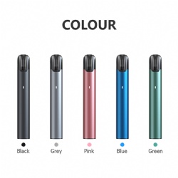 Portable light rechargeable e cigarettes with closed pod system best for MTL vape nic salts liquid deliver system