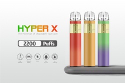 2200 puffs MTL/DTL disposable vapor pen Hyper X