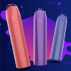 (TPD approved) 500 puffs double color injection vape pen 2.5ml vape juice capacity 450 mah battery 1.6 ohm mesh coil TPD compliance for Europe market